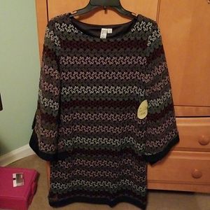 Emma & Michele Multi colored Dress